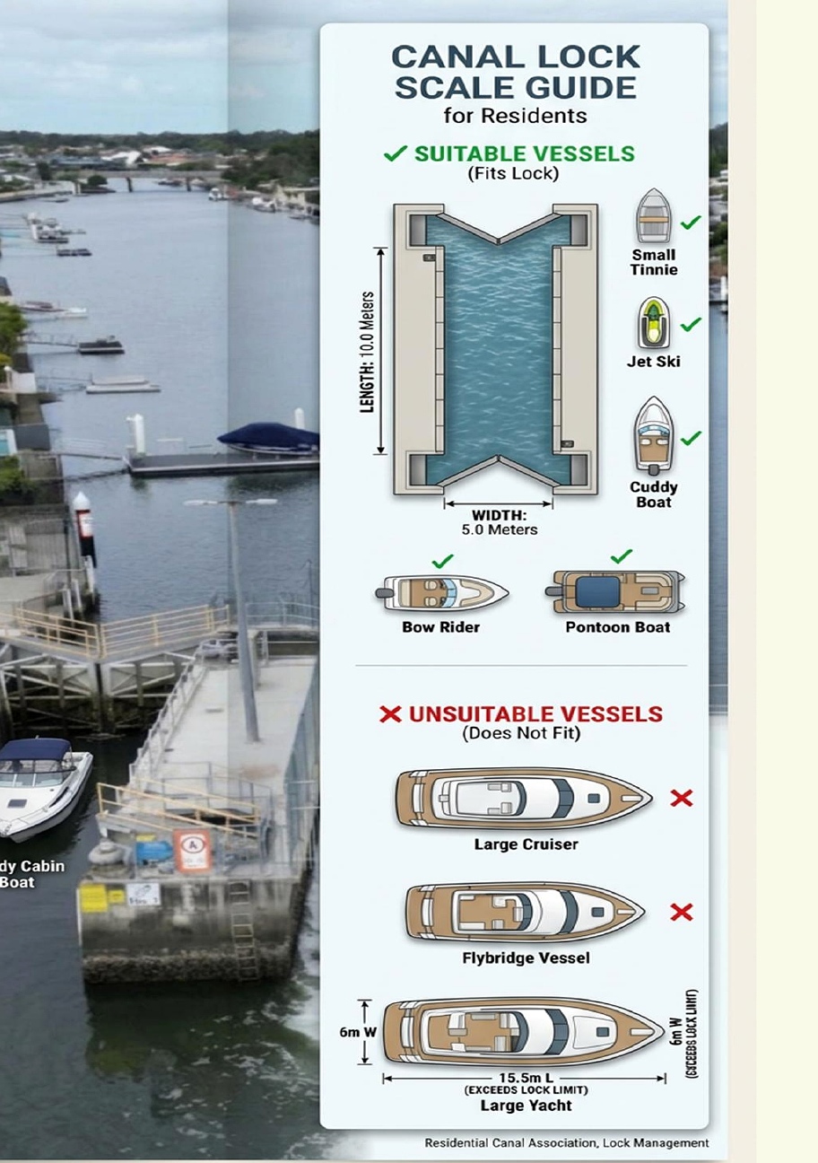 Canal Lock Scale Guide